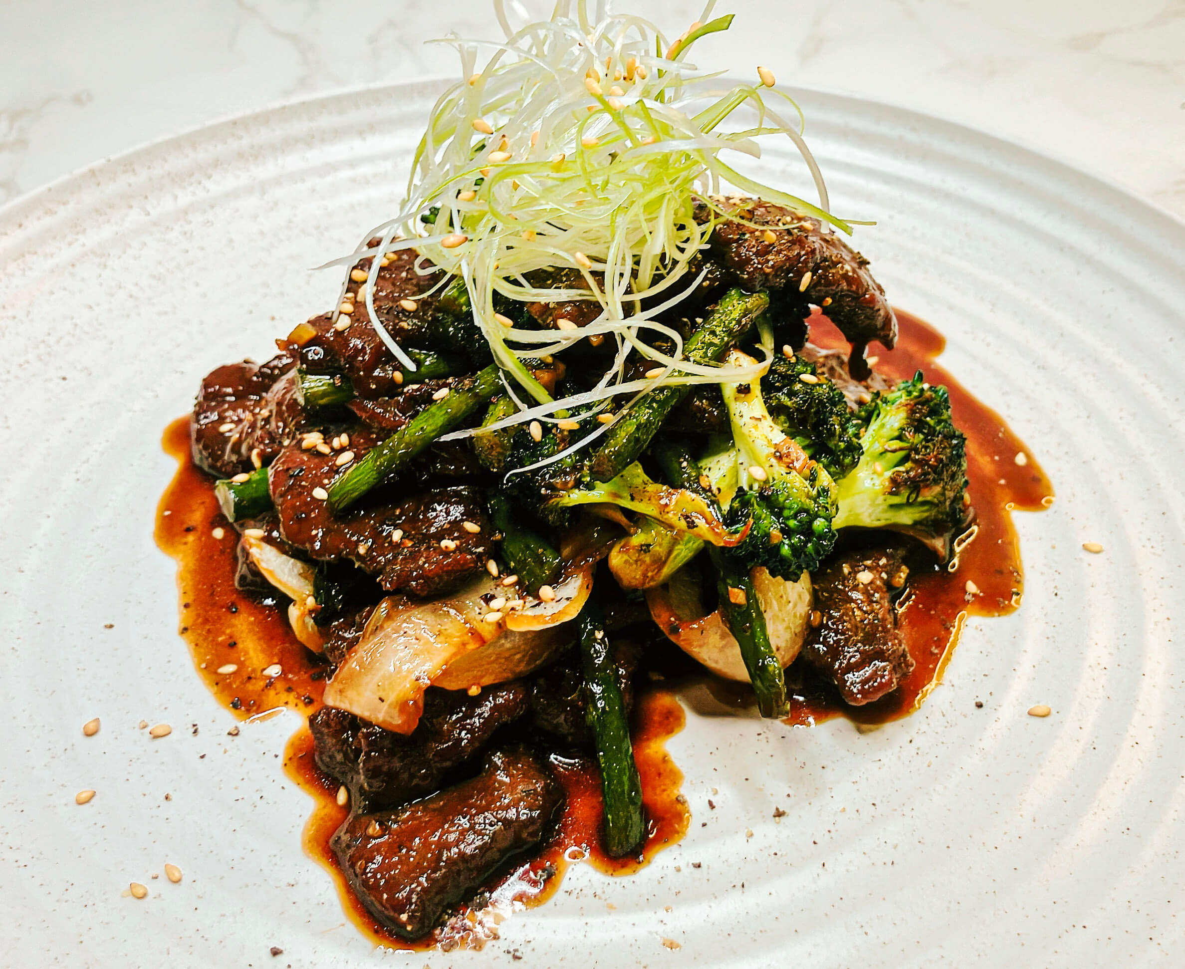 Black Pepper Teriyaki Beef